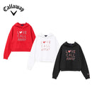 ベストスポーツ Callaway（キャロウェイ）製品。Callaway ラブキャロウェイ コットン裏毛スウェットパーカー 24SS C24117220