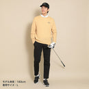 ベストスポーツ Callaway（キャロウェイ）製品。Callaway 河本プロ着用 ミニブークレチェック柄クルーネックニット 24SS C24118100