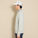 ベストスポーツ Callaway（キャロウェイ）製品。Callaway 河本プロ着用 ミニブークレチェック柄クルーネックニット 24SS C24118100