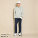 ベストスポーツ Callaway（キャロウェイ）製品。Callaway 河本プロ着用 ミニブークレチェック柄クルーネックニット 24SS C24118100