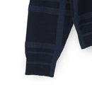 ベストスポーツ Callaway（キャロウェイ）製品。Callaway 河本プロ着用 ミニブークレチェック柄クルーネックニット 24SS C24118100