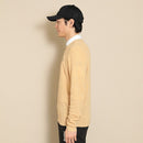 ベストスポーツ Callaway（キャロウェイ）製品。Callaway 河本プロ着用 ミニブークレチェック柄クルーネックニット 24SS C24118100