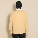 ベストスポーツ Callaway（キャロウェイ）製品。Callaway 河本プロ着用 ミニブークレチェック柄クルーネックニット 24SS C24118100