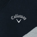 ベストスポーツ Callaway（キャロウェイ）製品。Callaway アーガイル綿タッチVネックニットベスト 24SS C24119102