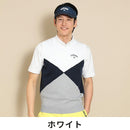 ベストスポーツ Callaway（キャロウェイ）製品。Callaway アーガイル綿タッチVネックニットベスト 24SS C24119102