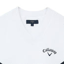 ベストスポーツ Callaway（キャロウェイ）製品。Callaway アーガイル綿タッチVネックニットベスト 24SS C24119102
