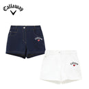 ベストスポーツ Callaway（キャロウェイ）製品。Callaway ラブキャロウェイ ストレッチツイルショートパンツ 24SS C24127220