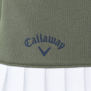 ベストスポーツ Callaway（キャロウェイ）製品。Callaway 西村プロ着用 ダンボールスウェット裾プリーツスカート 24SS C24128202