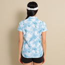 ベストスポーツ Callaway（キャロウェイ）製品。Callaway 藤田プロ着用 裏クール アイレットカノコフラワープリントシャツ 24SS C24134219