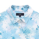 ベストスポーツ Callaway（キャロウェイ）製品。Callaway 藤田プロ着用 裏クール アイレットカノコフラワープリントシャツ 24SS C24134219