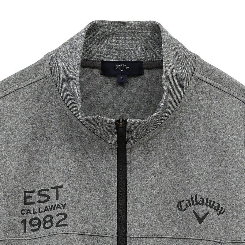 ベストスポーツ Callaway（キャロウェイ）製品。Callaway ダンボールフルジップスウェット 24FW C24217100