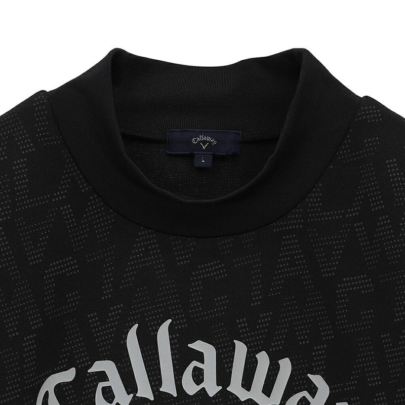 ベストスポーツ Callaway（キャロウェイ）製品。Callaway ロゴプリントハーフゲージ半袖スウェット 24FW C24217103