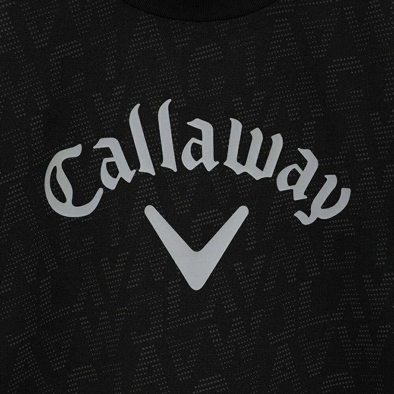 ベストスポーツ Callaway（キャロウェイ）製品。Callaway ロゴプリントハーフゲージ半袖スウェット 24FW C24217103