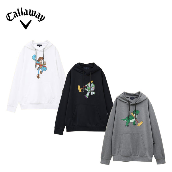 割引対象商品（3,000円以上） Callaway（キャロウェイ）製品。Callaway ToyStory / Callaway Collection ダンボールスウェットパーカー 24FW C24217131