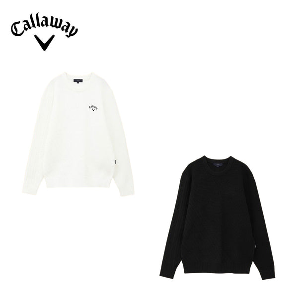 割引対象商品（3,000円以上） Callaway（キャロウェイ）製品。Callaway ソフトタッチポリエステルニット 24FW C24218100