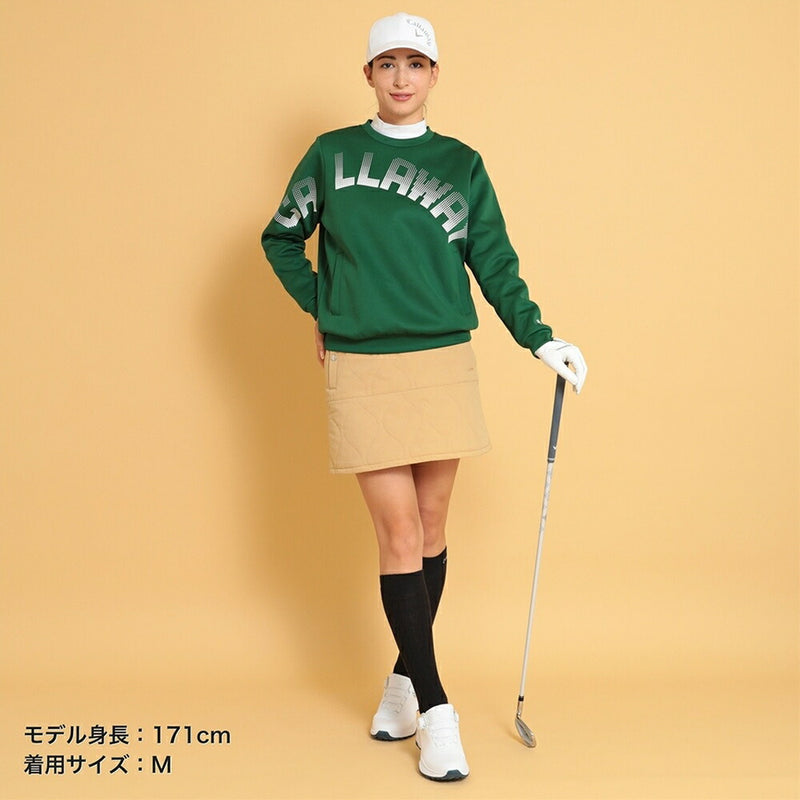 ベストスポーツ Callaway（キャロウェイ）製品。Callaway 裾フレアー中綿キルト撥水スカート 24FW C24228204