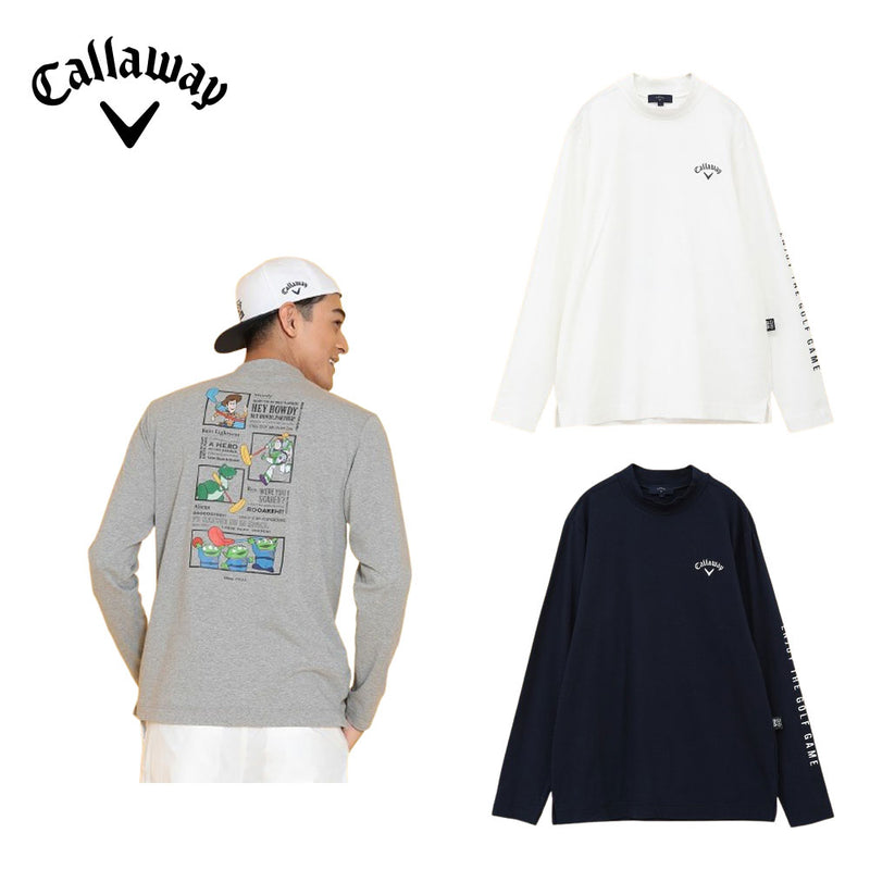 ベストスポーツ Callaway（キャロウェイ）製品。Callaway ToyStory / Callaway Collection ストレッチ天竺モックネックシャツ 24FW C24233131