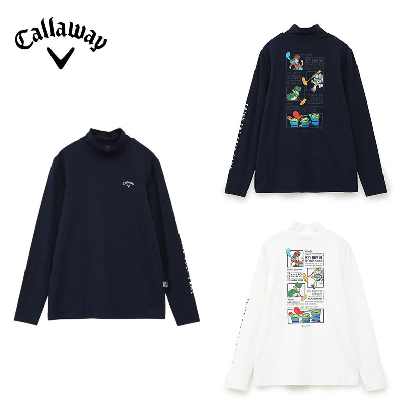 ベストスポーツ Callaway（キャロウェイ）製品。Callaway ToyStory / Callaway Collection ストレッチ天竺モックネックシャツ 24FW C24233231