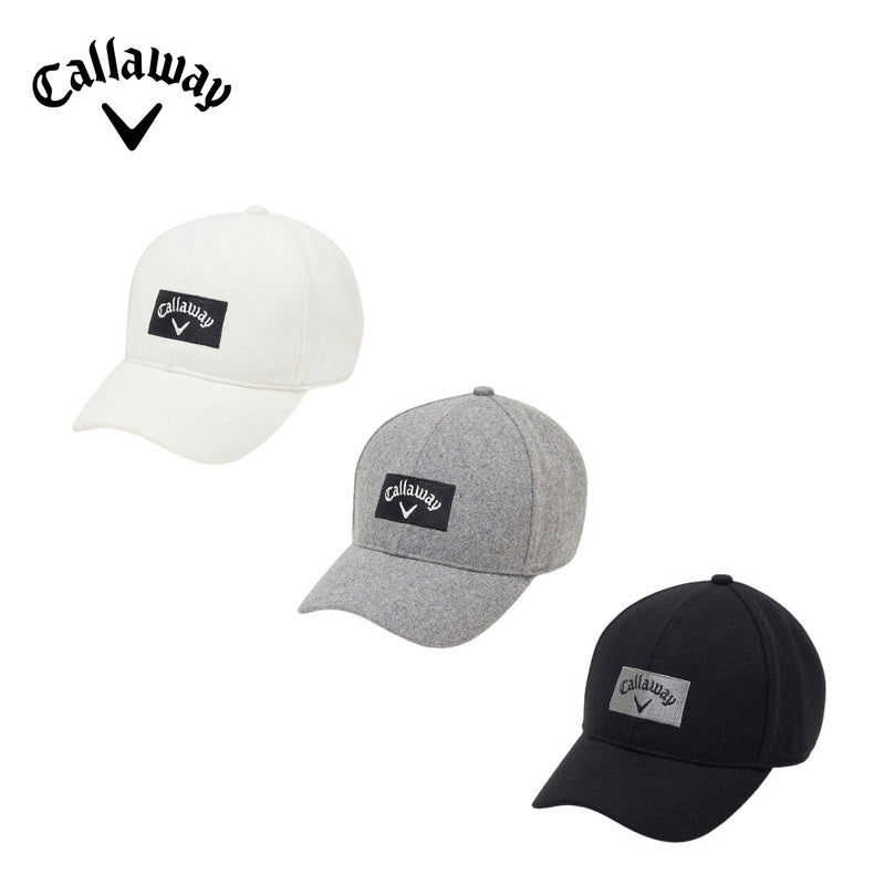 ベストスポーツ Callaway（キャロウェイ）製品。Callaway フランネルキャップ 24FW C24291109