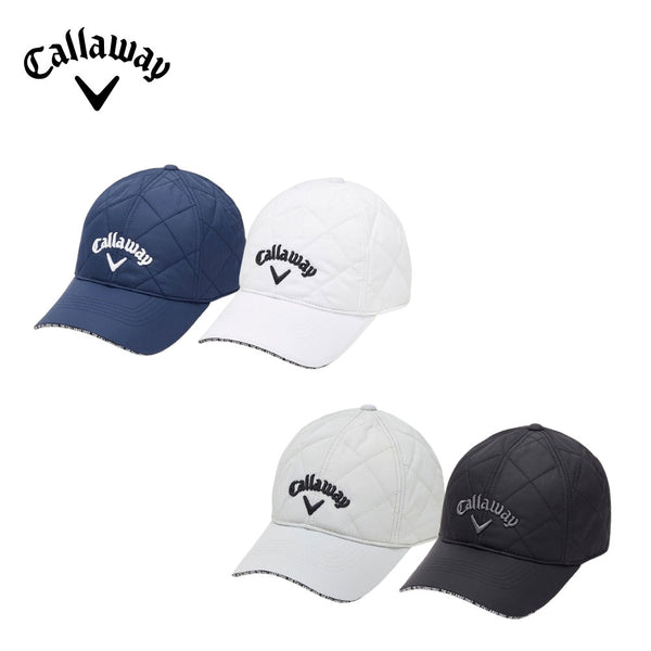 割引対象商品（3,000円以上） Callaway（キャロウェイ）製品。Callaway キルティングキャップ 24FW C24291110