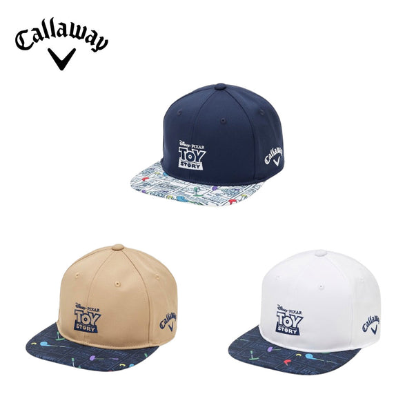 割引対象商品（3,000円以上） Callaway（キャロウェイ）製品。Callaway ToyStory / Callaway Collection ツイル平ツバキャップ 24FW C24291331