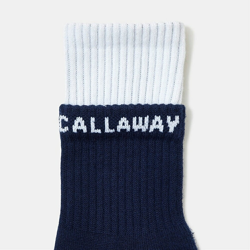 ベストスポーツ Callaway（キャロウェイ）製品。Callaway レイヤードショートソックス 24FW C24293206