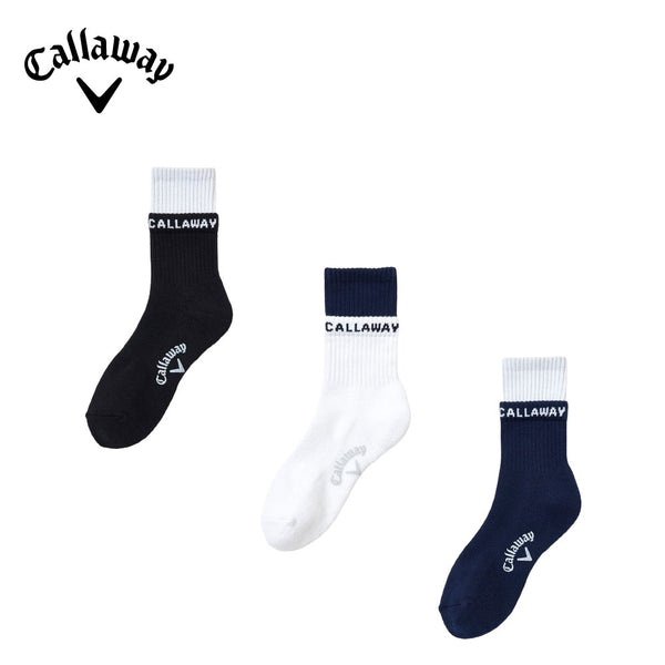 商品 Callaway（キャロウェイ）製品。Callaway レイヤードショートソックス 24FW C24293206