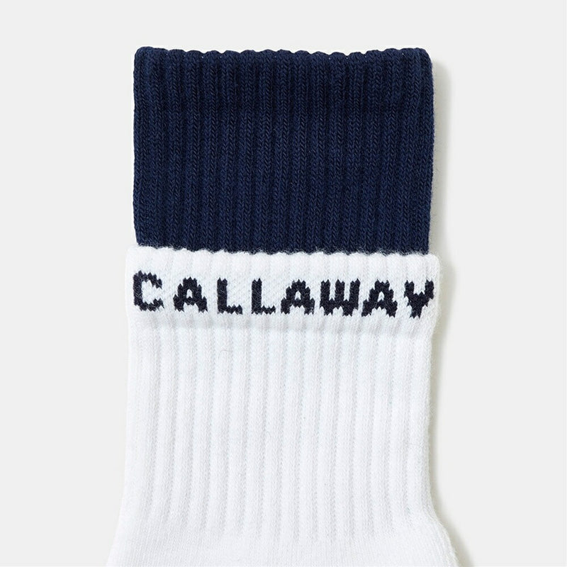 ベストスポーツ Callaway（キャロウェイ）製品。Callaway レイヤードショートソックス 24FW C24293206