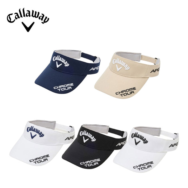 割引対象商品（3,000円以上） Callaway（キャロウェイ）製品。Callaway TOUR TW VISOR 24 JM 24FW C24990111