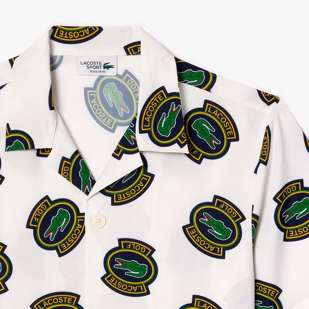 【LACOSTE 新品】日常/ゴルフ兼用 ウルトラドライ素材 リゾートシャツ LACOSTE 新品】日常/ゴルフ兼用 ウルトラドライ素材 リゾート