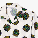 ベストスポーツ LACOSTE（ラコステ）製品。LACOSTE ウルトラドライオープンネック総柄シャツ 24SS CH7568-99