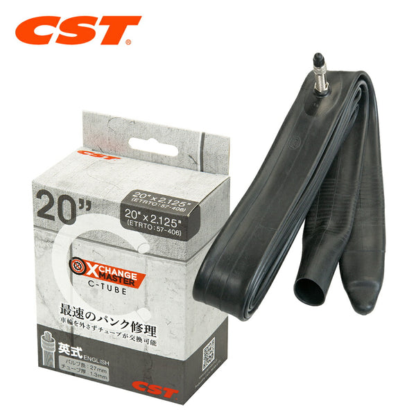 自転車パーツ CST（シーエスティー）製品。CST チューブ C-tube Xchange master 英式 TIT15602