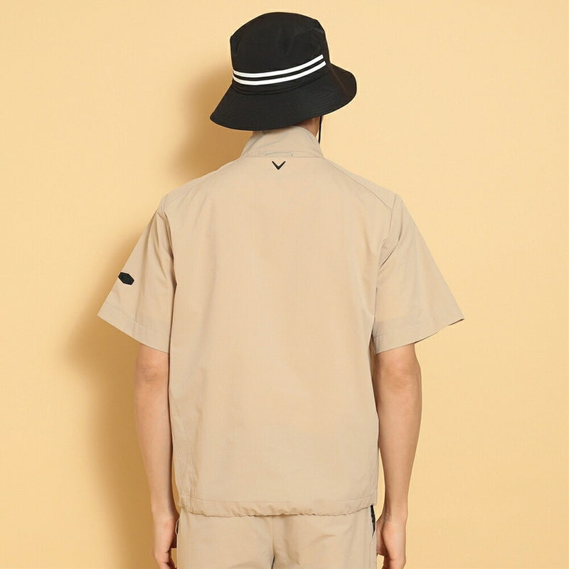 ベストスポーツ Callaway（キャロウェイ）製品。Callaway 8WAYストレッチ半袖プルオーバーブルゾン 25SS C25116100