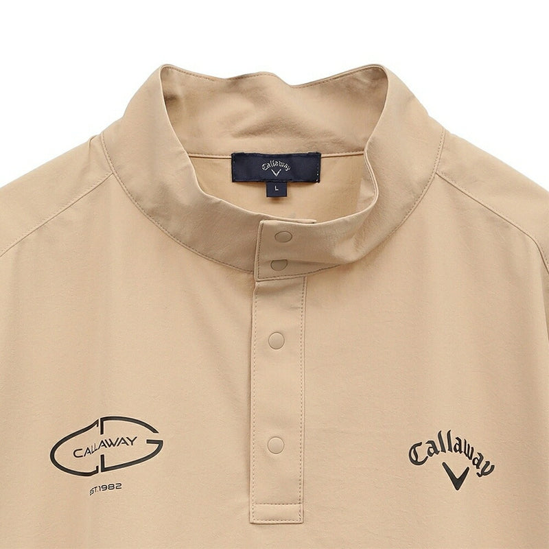 ベストスポーツ Callaway（キャロウェイ）製品。Callaway 8WAYストレッチ半袖プルオーバーブルゾン 25SS C25116100
