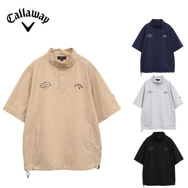 Callaway（キャロウェイ） Callaway（キャロウェイ）製品。Callaway 8WAYストレッチ半袖プルオーバーブルゾン 25SS C25116100