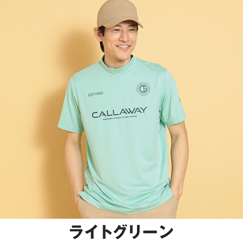 ベストスポーツ Callaway（キャロウェイ）製品。Callaway 【石川遼プロ着用】ストレッチスムースモックネックシャツ 25SS C25134105