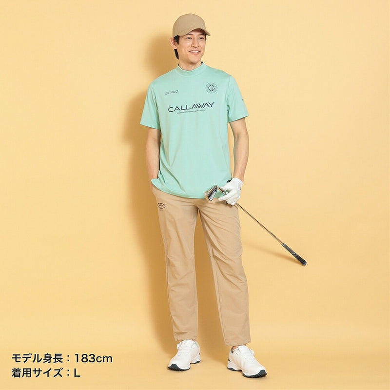 ベストスポーツ Callaway（キャロウェイ）製品。Callaway 【石川遼プロ着用】ストレッチスムースモックネックシャツ 25SS C25134105