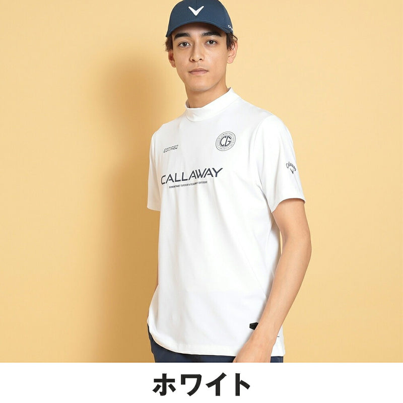 ベストスポーツ Callaway（キャロウェイ）製品。Callaway 【石川遼プロ着用】ストレッチスムースモックネックシャツ 25SS C25134105