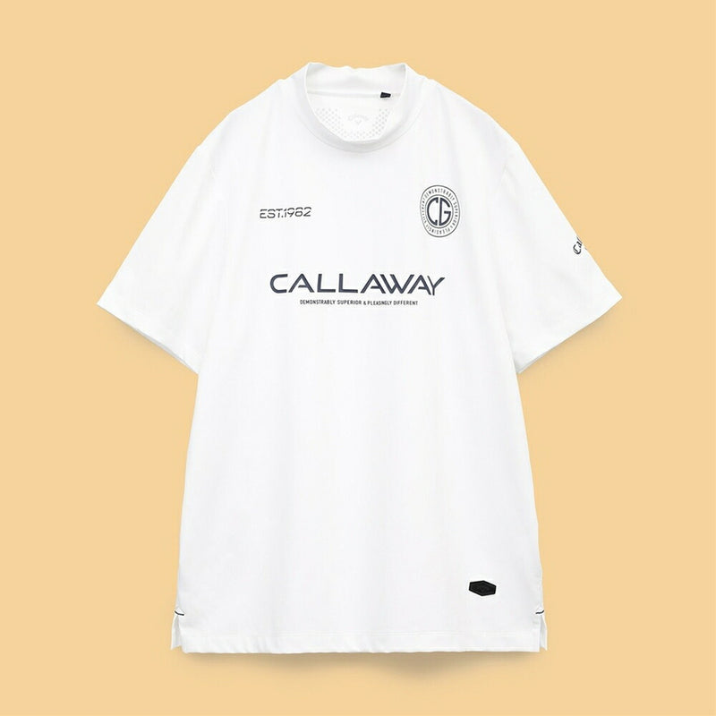 ベストスポーツ Callaway（キャロウェイ）製品。Callaway 【石川遼プロ着用】ストレッチスムースモックネックシャツ 25SS C25134105