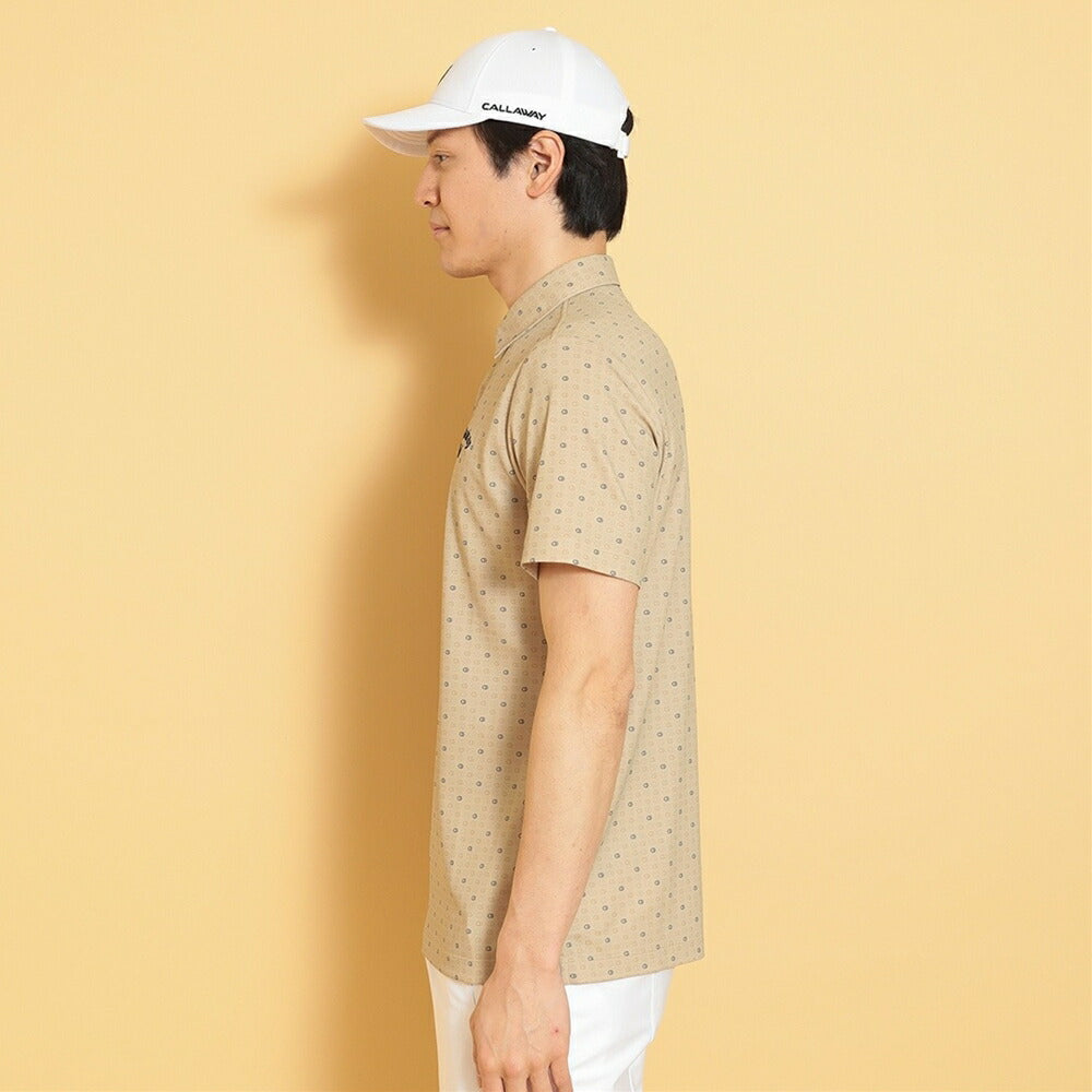 Callaway 【石川遼プロ着用】-3℃裏クールロゴプリントカノコシャツ