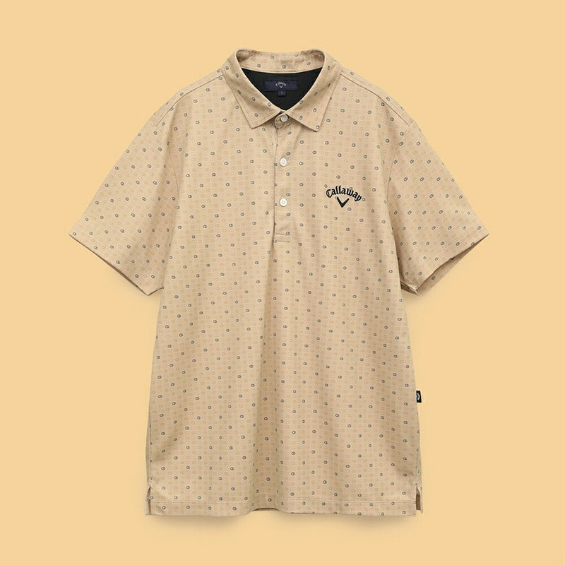 ベストスポーツ Callaway（キャロウェイ）製品。Callaway 【石川遼プロ着用】-3℃裏クールロゴプリントカノコシャツ 25SS C25134110