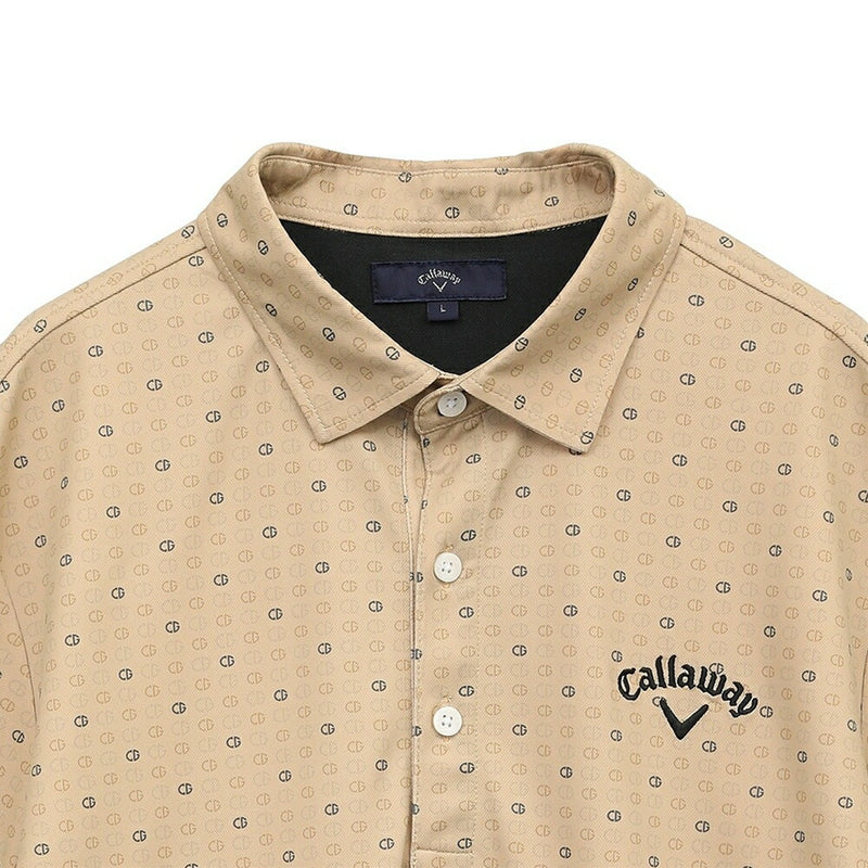 ベストスポーツ Callaway（キャロウェイ）製品。Callaway 【石川遼プロ着用】-3℃裏クールロゴプリントカノコシャツ 25SS C25134110