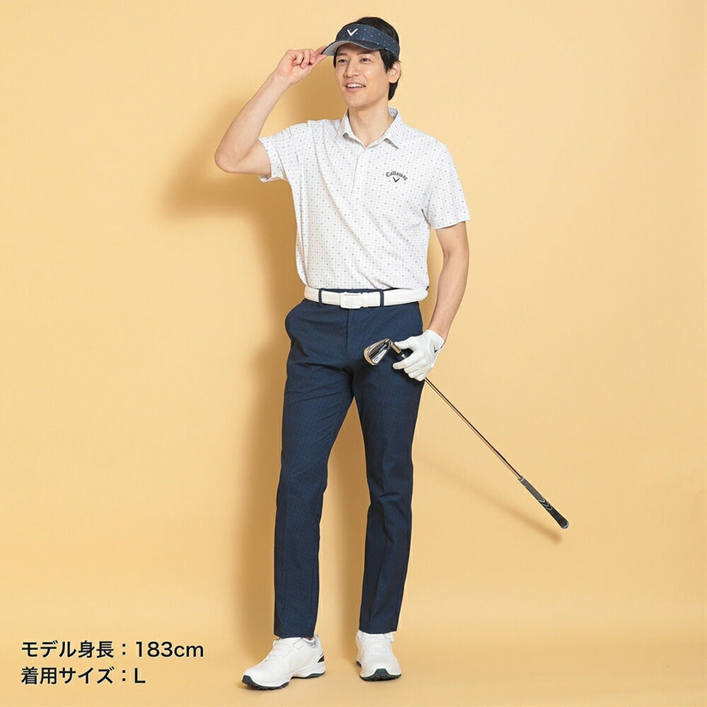 Callaway 【石川遼プロ着用】-3℃裏クールロゴプリントカノコシャツ