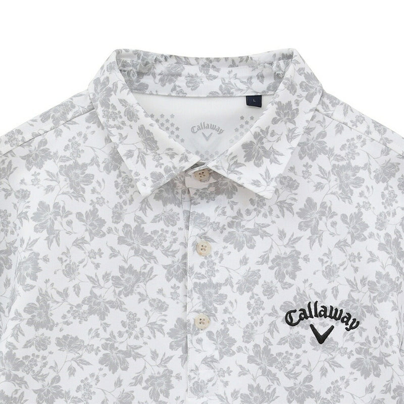 ベストスポーツ Callaway（キャロウェイ）製品。Callaway フラワープリントカノコシャツ 25SS C25134112
