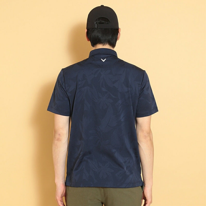 ベストスポーツ Callaway（キャロウェイ）製品。Callaway フラワージャカードシャツ 25SS C25134115