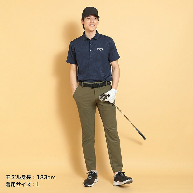 ベストスポーツ Callaway（キャロウェイ）製品。Callaway フラワージャカードシャツ 25SS C25134115