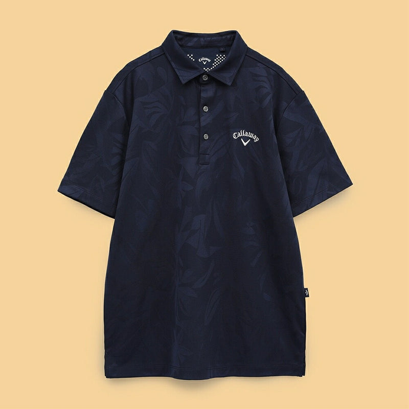 ベストスポーツ Callaway（キャロウェイ）製品。Callaway フラワージャカードシャツ 25SS C25134115