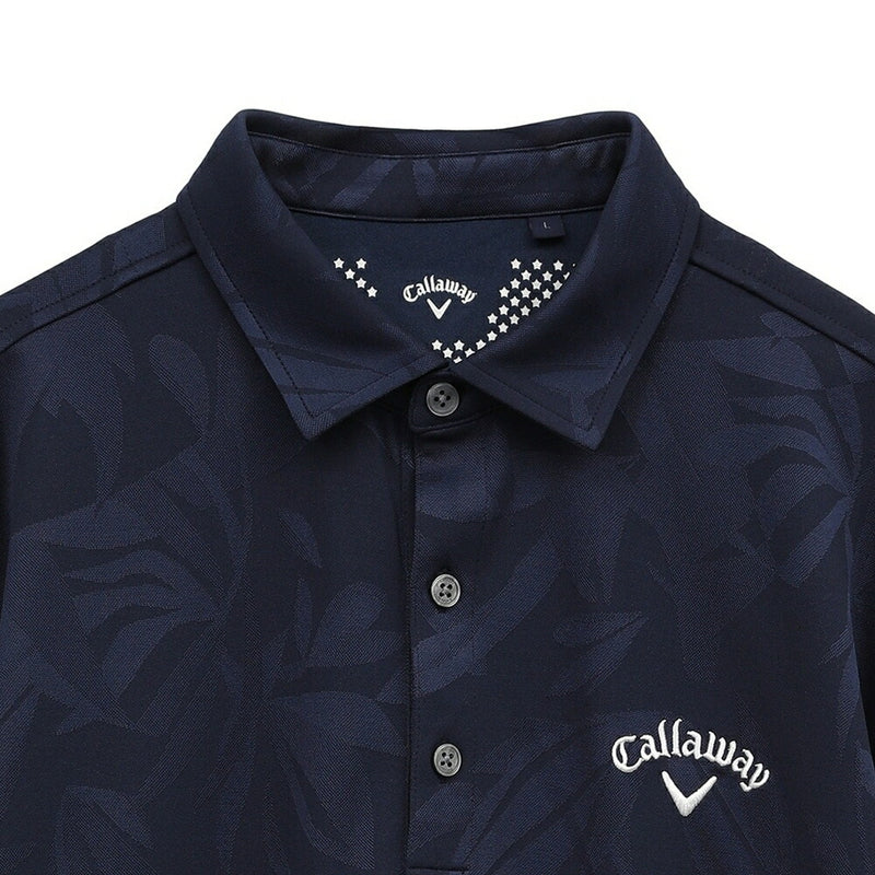 ベストスポーツ Callaway（キャロウェイ）製品。Callaway フラワージャカードシャツ 25SS C25134115