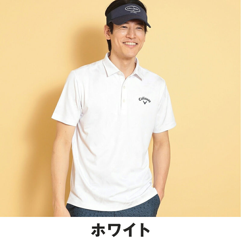 ベストスポーツ Callaway（キャロウェイ）製品。Callaway フラワージャカードシャツ 25SS C25134115