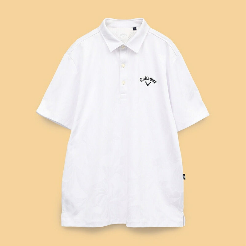 ベストスポーツ Callaway（キャロウェイ）製品。Callaway フラワージャカードシャツ 25SS C25134115